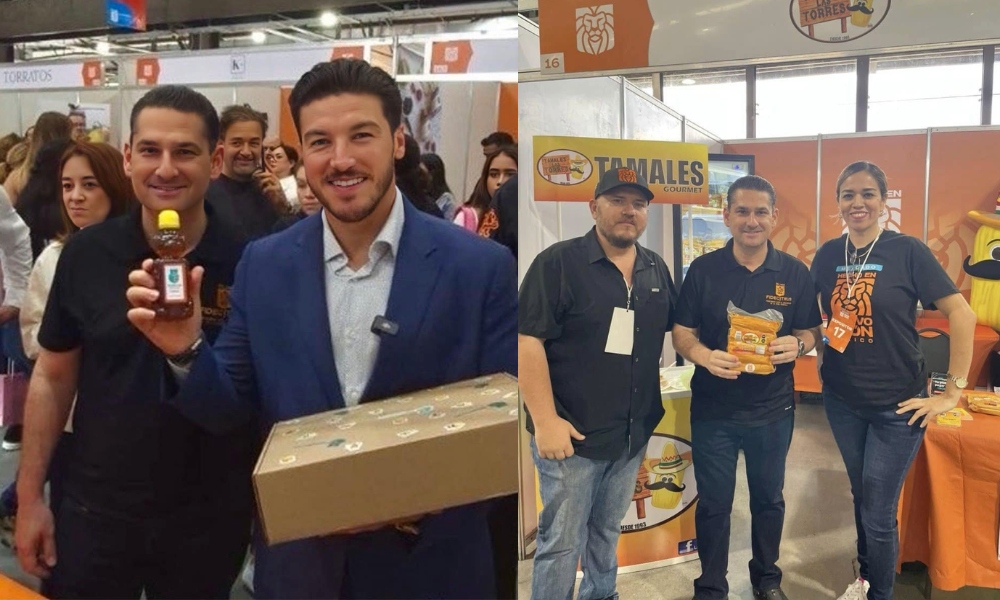Apoya Luis Cavazos a emprendedores de la región en el Mercado Hecho en Nuevo León