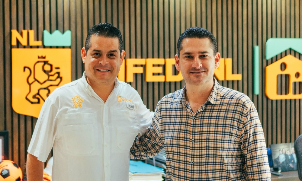 Impulsa Luis Cavazos con director de ICIFED rehabilitación de escuelas de la región citrícola