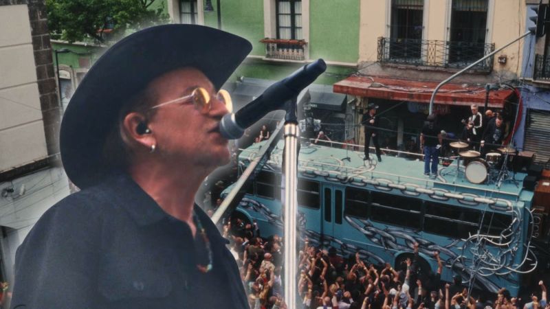 U2 lanza su nuevo videoclip filmado en la Ciudad de México
